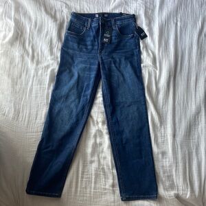 KUT From The Kloth High Rise Elizabeth Fab Ab Straight Leg Jean